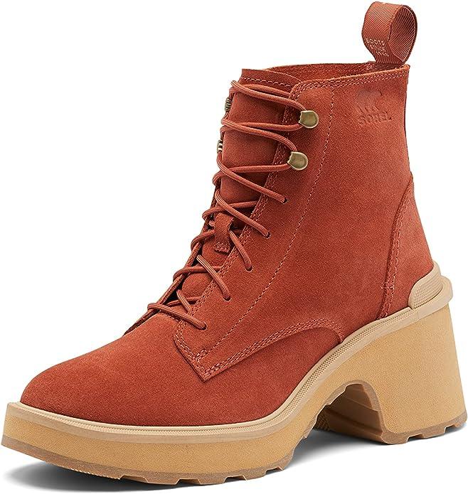 The Most Comfortable Heeled Boot: Sorel Women's Hi-Line Lace - The Refined Emporium