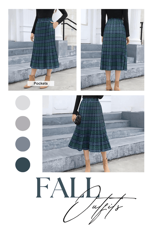 The Versatility of the Pleated Polka Dot Skirt - The Refined Emporium