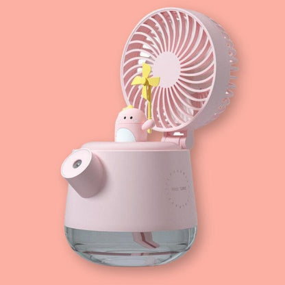 Cartoon Humidifier with Fan - The Refined Emporium