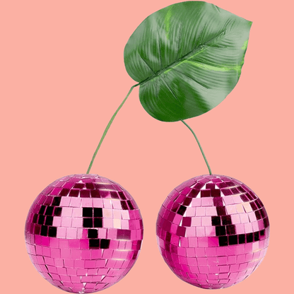 Cherry Disco Ball - The Refined Emporium
