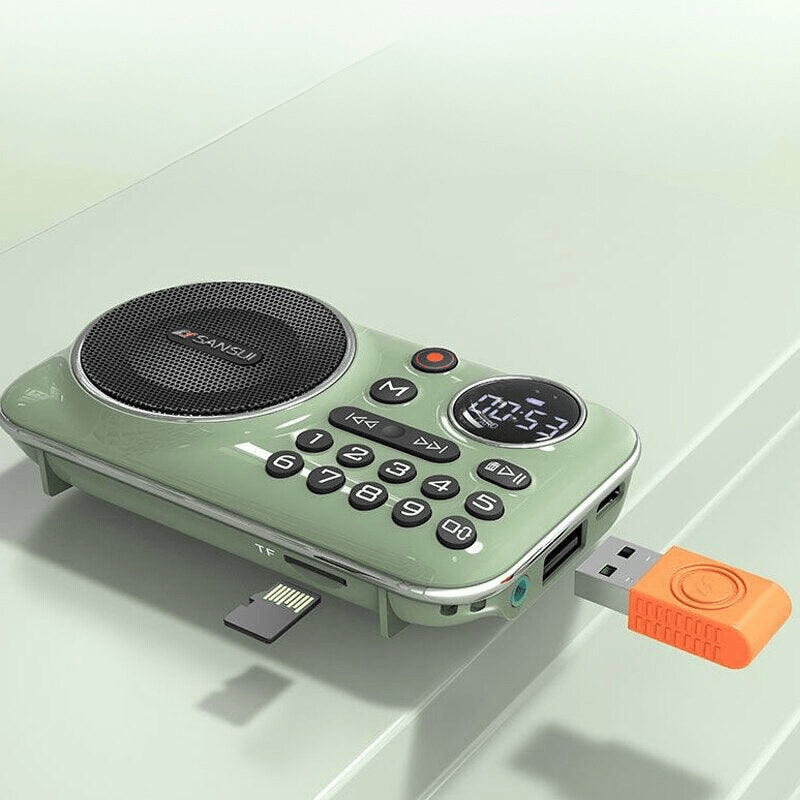 FM radio Bluetooth Speaker Mini Radio – The Refined Emporium