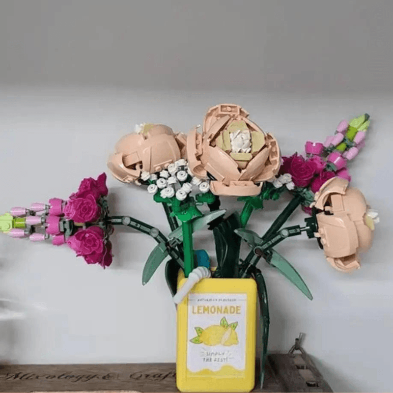 Flower Vase Creative Vintage Juice Box Shape Vases Home Decoration Office  Living Room Kitchen Ornament Flower
