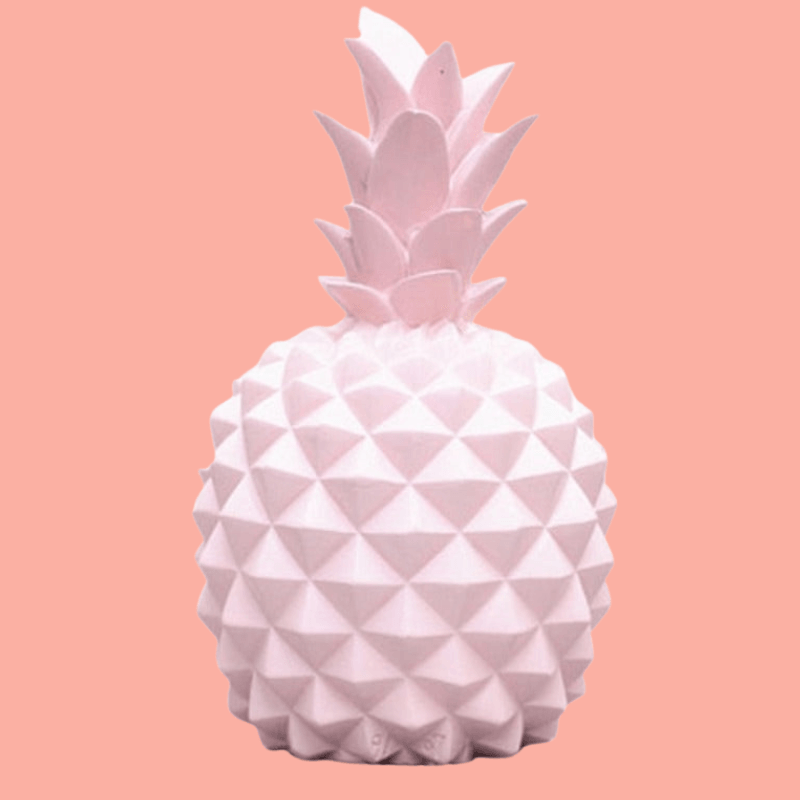 Pineapple Piggy Bank Miniature Figurines - The Refined Emporium