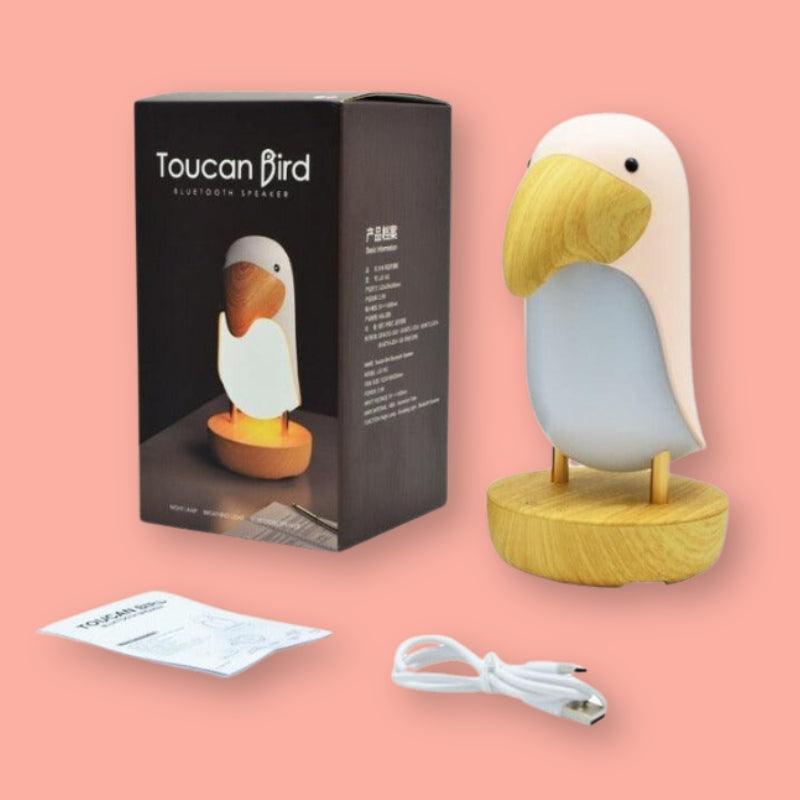 Toucan Bird Night Light with Bluetooth Speaker - The Refined Emporium