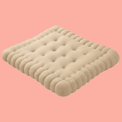 Biscuit Shape Pillow - The Refined Emporium