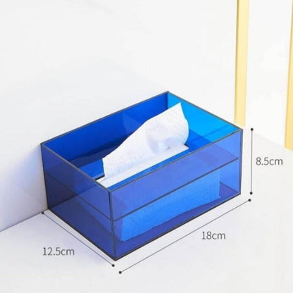 Acrylic Tissue Box Storage - The Refined Emporium