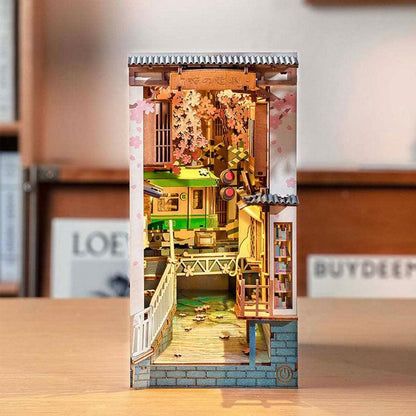 Book Nooks DIY Wooden Miniature - The Refined Emporium