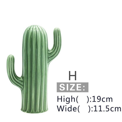 Cactus Ceramic Sculpture - The Refined Emporium