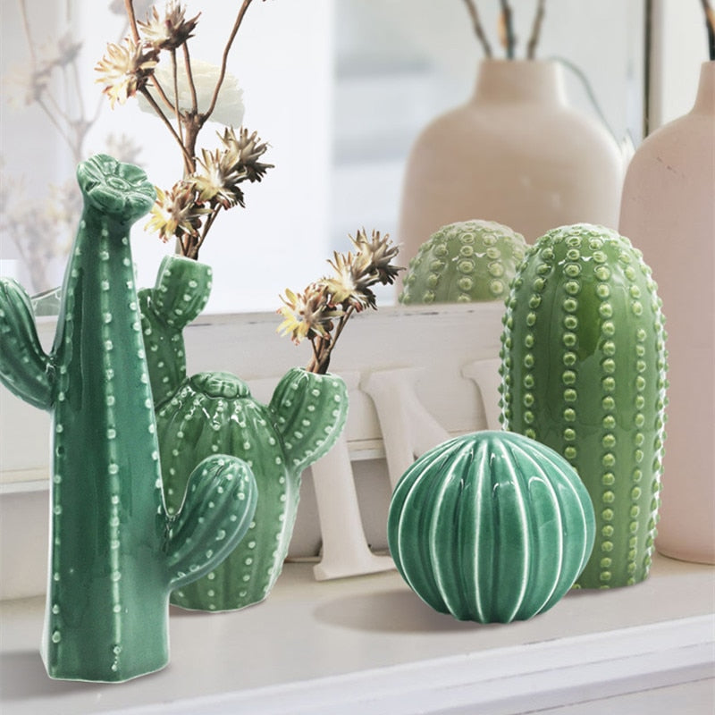 Cactus Ceramic Sculpture – The Refined Emporium