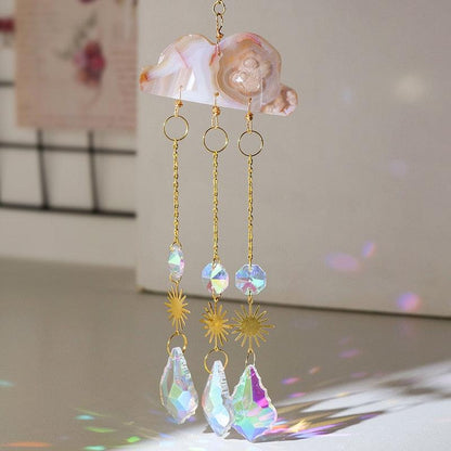 Crystal Cloud Crystal Wind Chime - The Refined Emporium