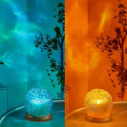 Crystal Lamp Water Ripple Projector - The Refined Emporium