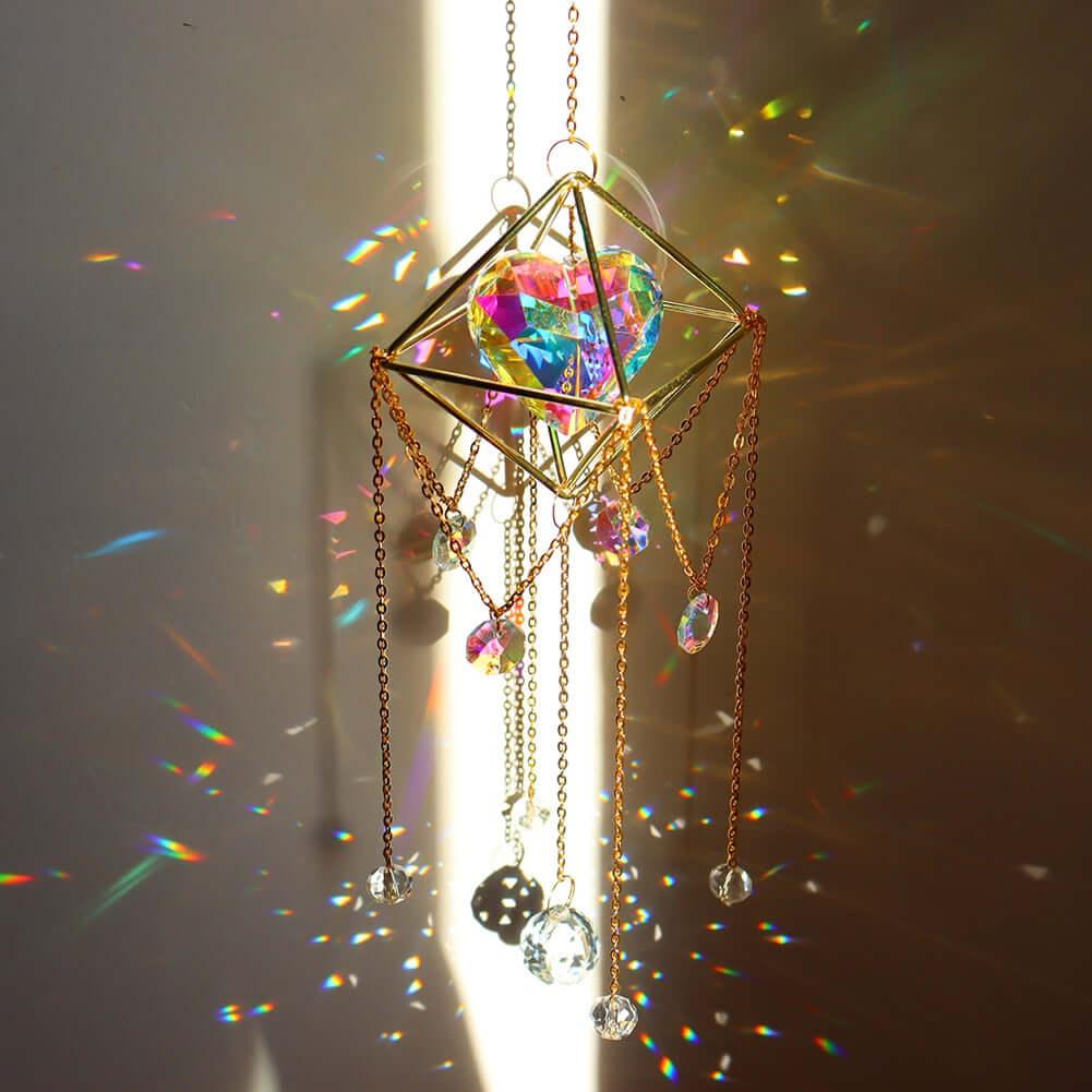 Attrape-soleil carillon éolien en cristal de lune – The Refined Emporium