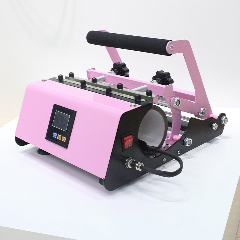 Tumbler Heat Press Pro / White / Pink 11oz to 30oz