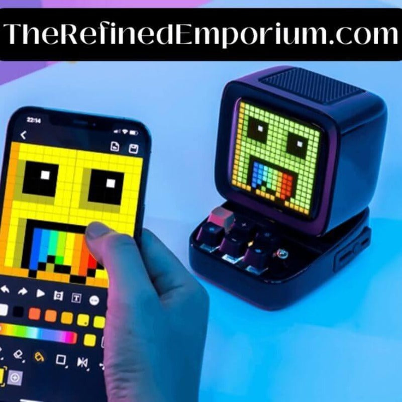 Divoom Pixel Art Bluetooth Speaker - The Refined Emporium