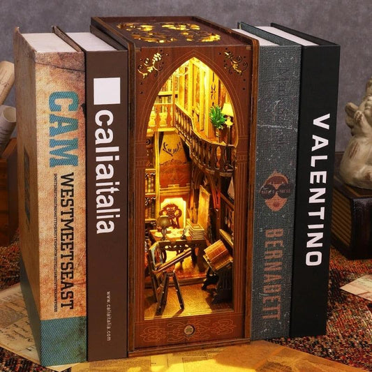 Readers create magical book nooks for their shelves