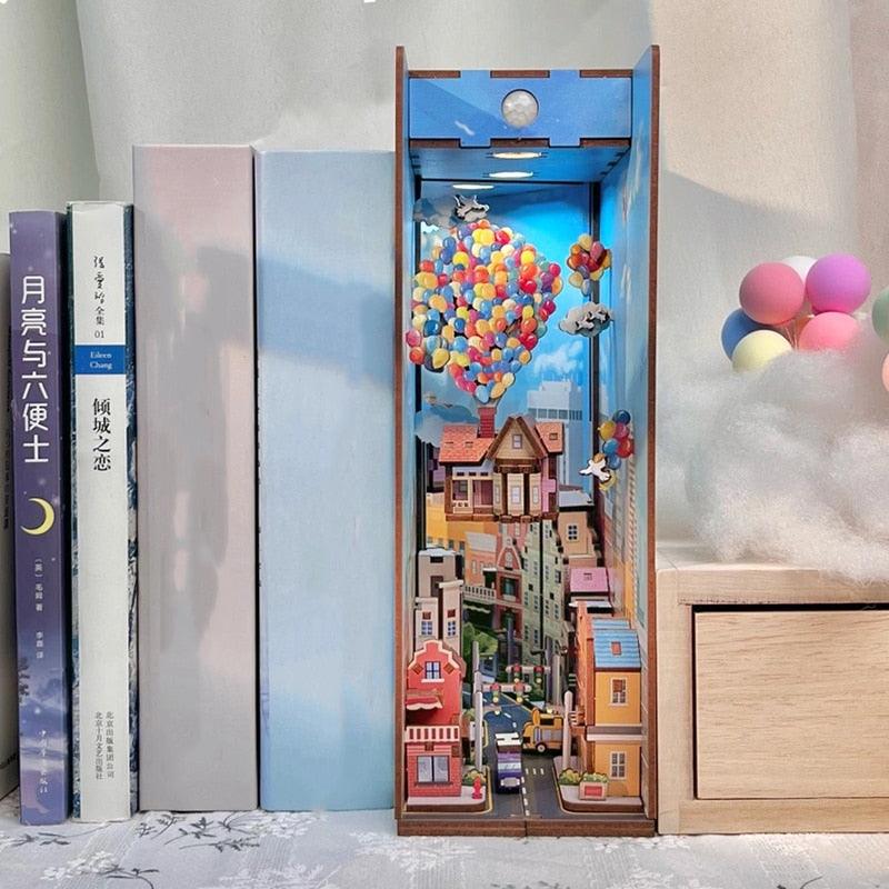 DIY Wooden Book Nook Shelf Insert Kit - The Refined Emporium