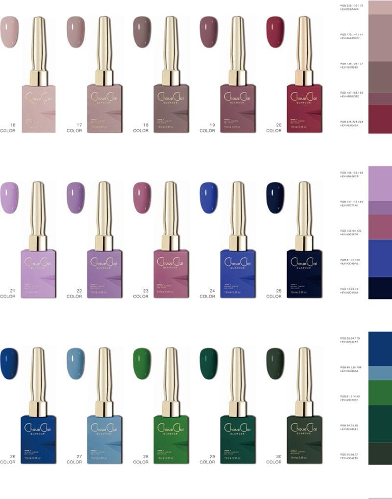 Eleanos 60 Colors Nail UV Gel Kit - The Refined Emporium