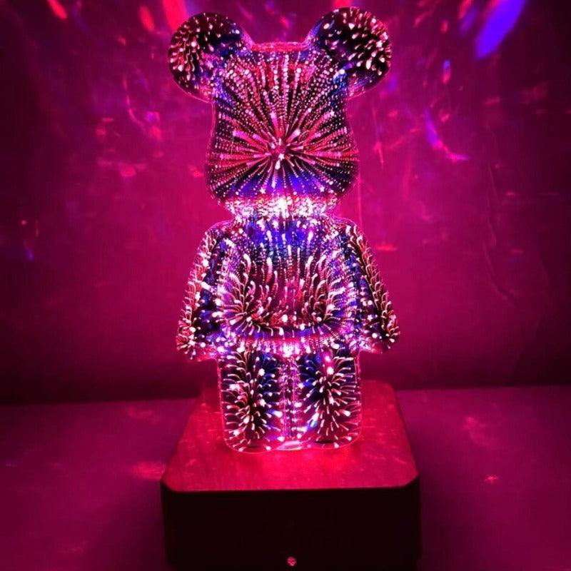 Firework Bear Night Light - The Refined Emporium