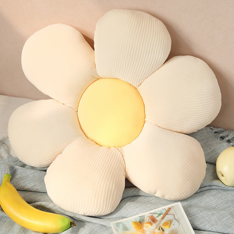 Flower Cushion Sunflower Pillow - The Refined Emporium