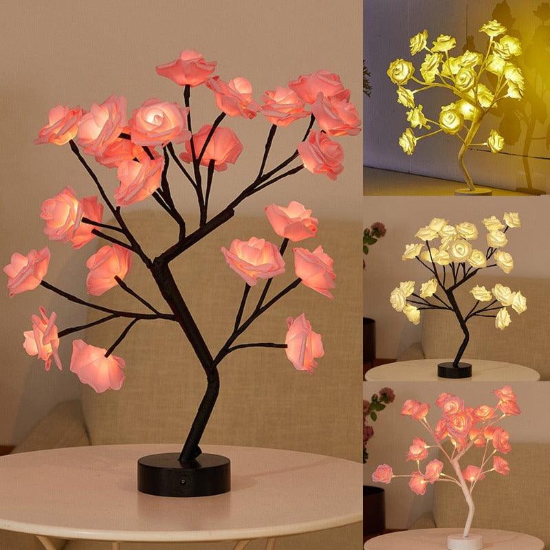 Flowered Bonsai Tree Night Light - The Refined Emporium
