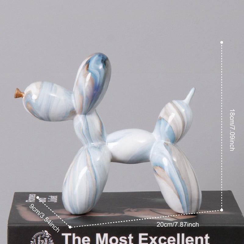 Fluid Graffiti Balloon Dog Sculpture - The Refined Emporium