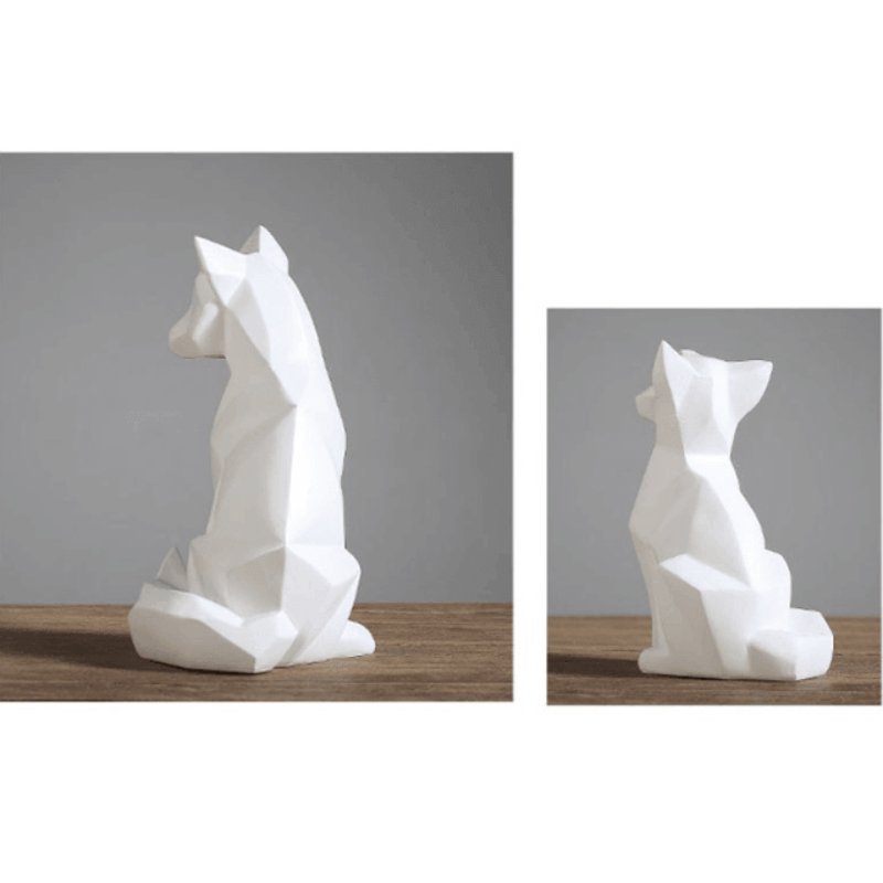 Geometric Fox Sculpture - The Refined Emporium