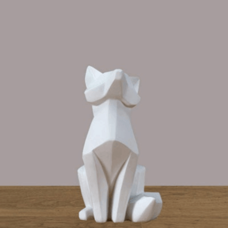 Geometric Fox Sculpture - The Refined Emporium