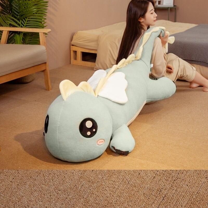 Giant Plush Dinosaur with Wings - The Refined Emporium