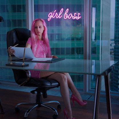 Girl Boss Neon Signs - The Refined Emporium