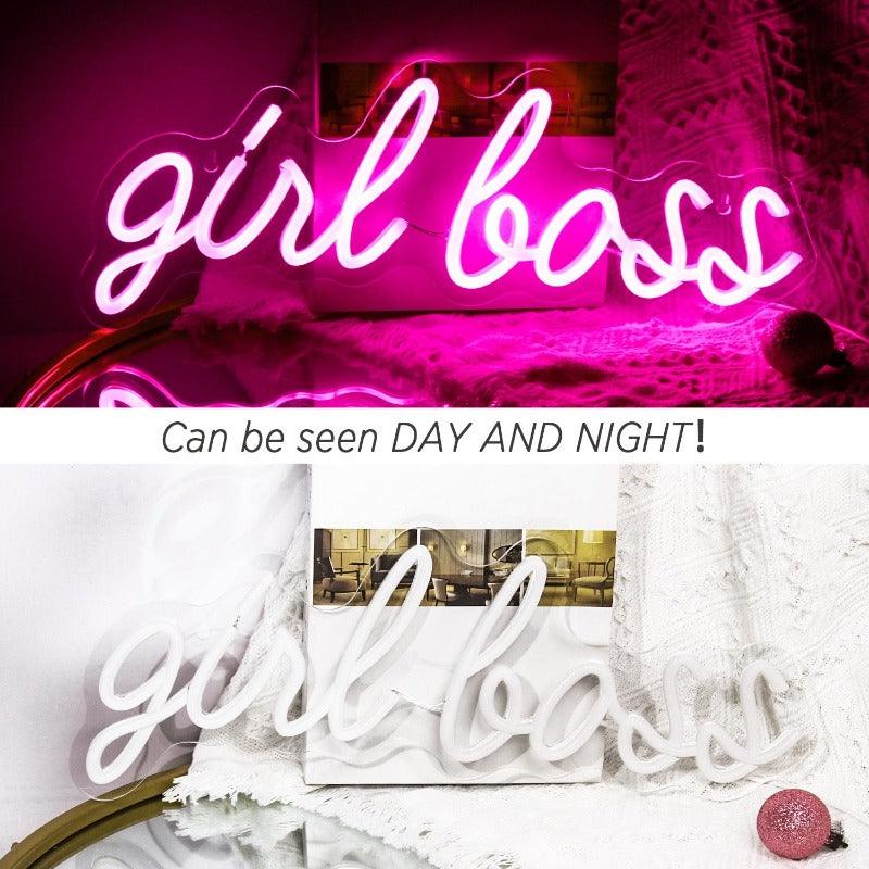 Girl Boss Neon Signs - The Refined Emporium