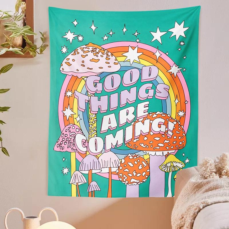 Good Things Are Coming Tapestry - The Refined Emporium