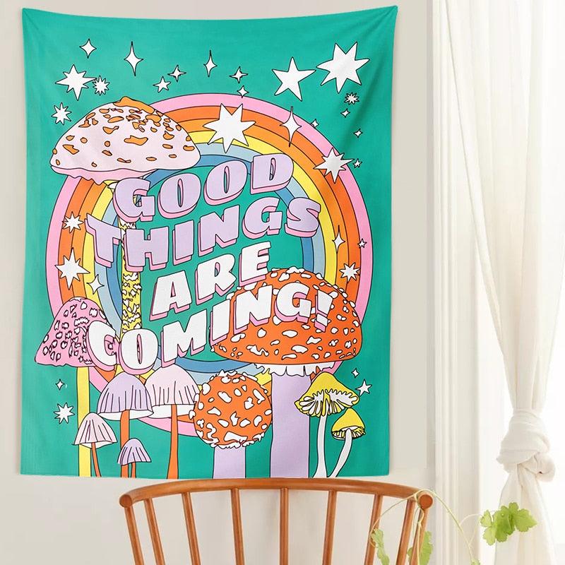 Good Things Are Coming Tapestry - The Refined Emporium