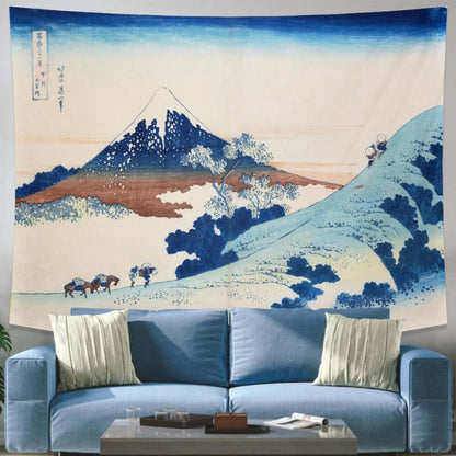 Great Waves Tapestry - The Refined Emporium