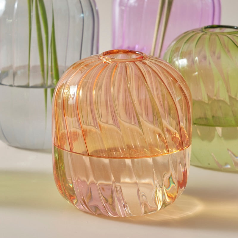 Interior Glass Vase Tabletop Plants - The Refined Emporium