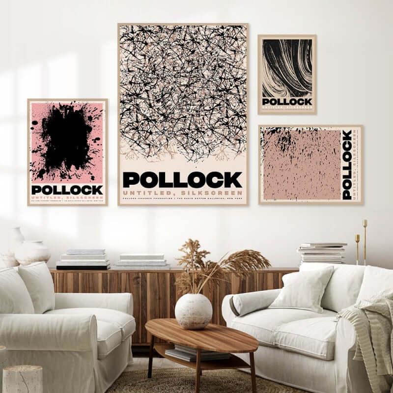 Jackson Pollock Abstract Art Posters - The Refined Emporium