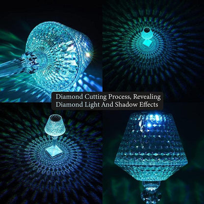 LED Crystal Table Lamp - The Refined Emporium