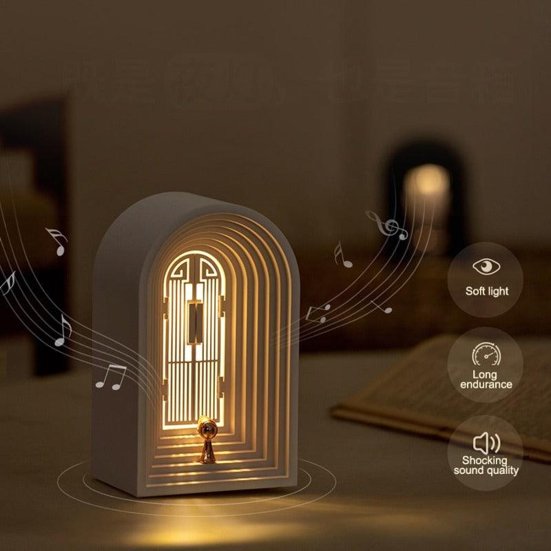 LED Night Lights with Bluetooth Speaker - The Refined Emporium