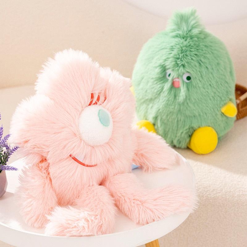 Long Hair Little Monster Series Plush Toys - The Refined Emporium