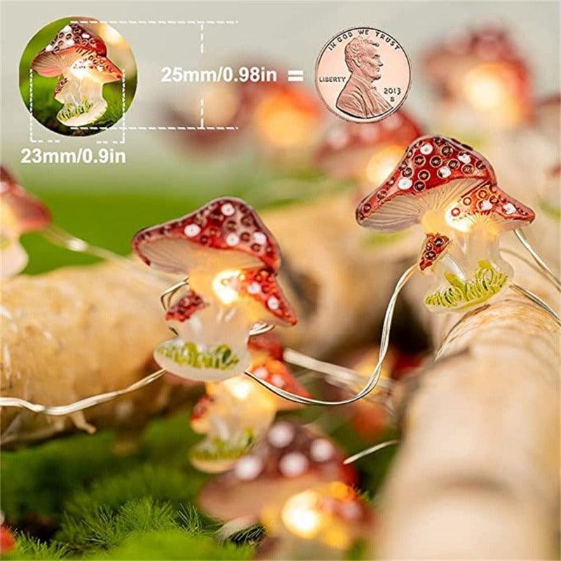 Mushroom LED Lights - The Refined Emporium