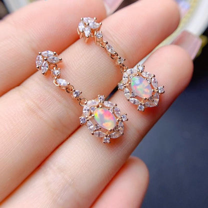 Natural Opal Jewelry Set - The Refined Emporium