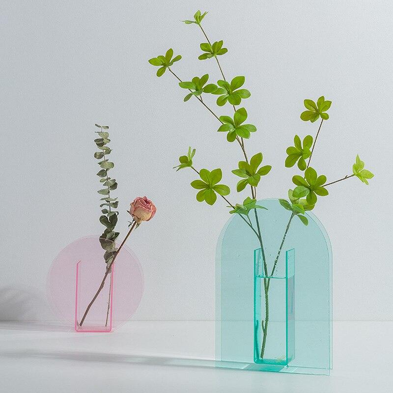 Round and Arched Acrylic Vases - The Refined Emporium