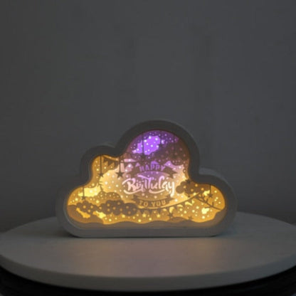 Paper Carving Cloud Lamp - The Refined Emporium