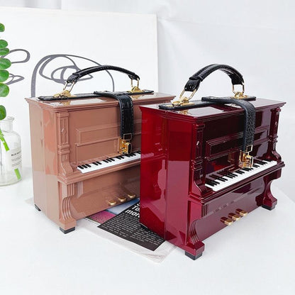 Piano Acrylic Purses and Handbags - The Refined Emporium