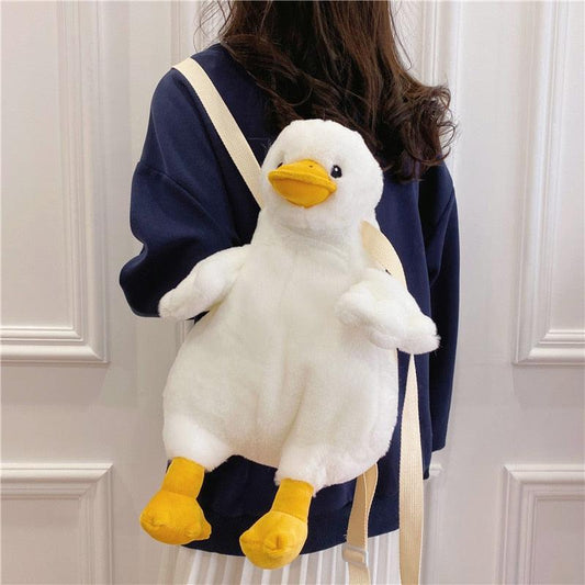 Plush Duck Backpack - The Refined Emporium