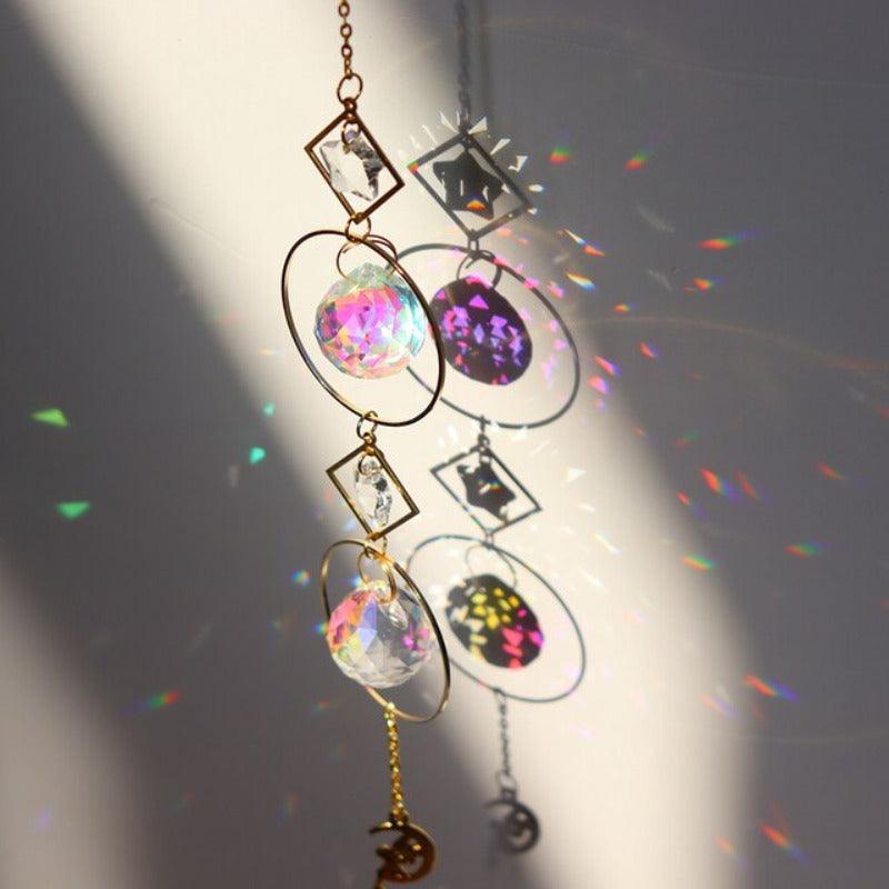 Rainbow Chaser Hanging Drop Wind Chime - The Refined Emporium