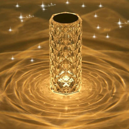 Rose Diamond Table Lamp - The Refined Emporium