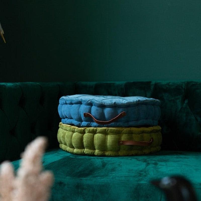 Round Tatami Sofa Pillow Throw Pillow - The Refined Emporium