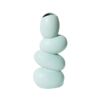 Stacked Egg Shaped Vase - The Refined Emporium
