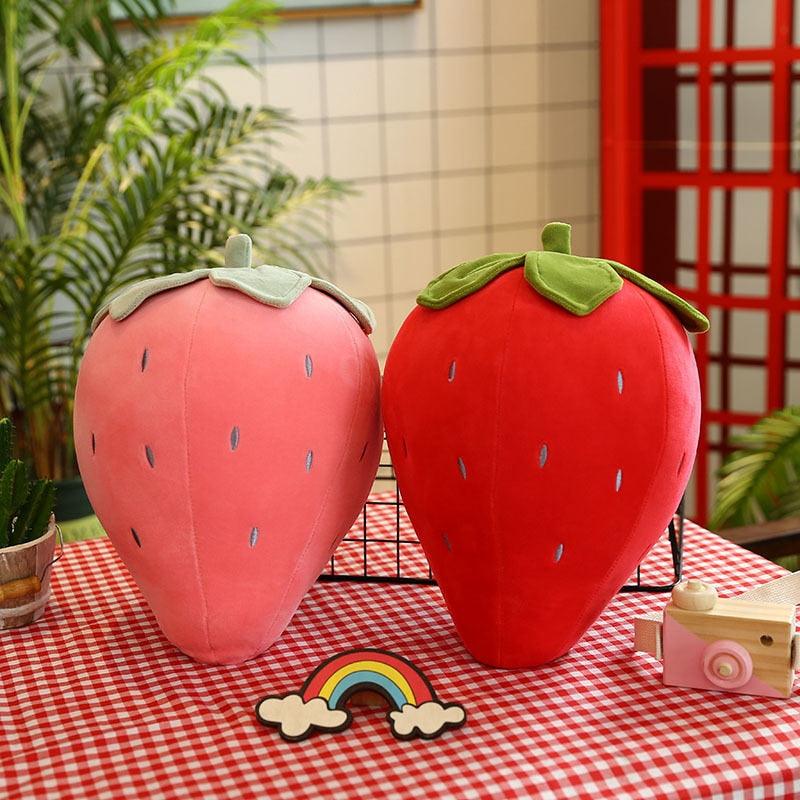 Strawberry Soft Plush Fruits - The Refined Emporium