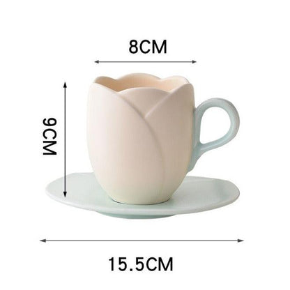 Tulip Coffee Cup - The Refined Emporium
